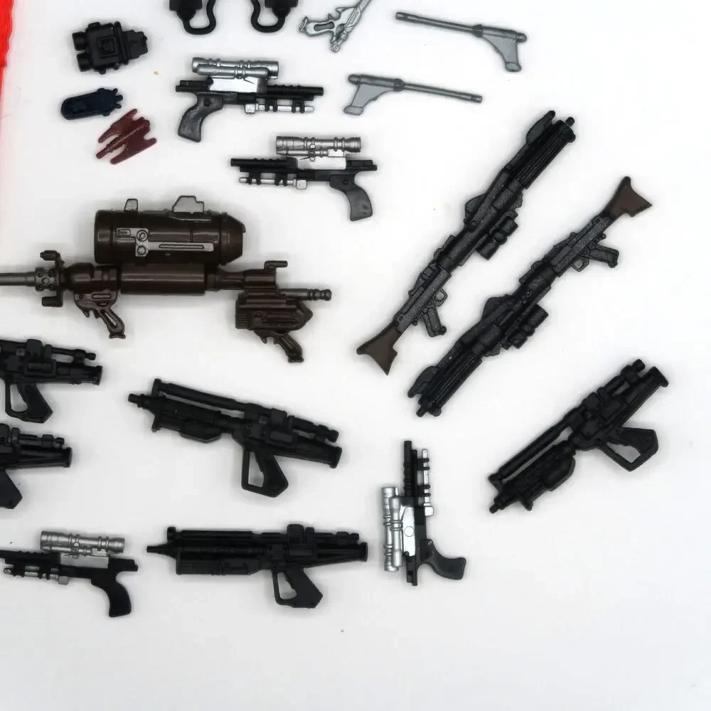 Hasbro Star Wars Episode 1-3 Accessories Mixed Lot Set of 30 Weapons Vintage
